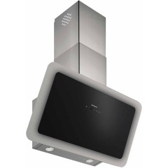 Pyramis Vetrio Απορροφητήρας Καμινάδα 90cm Inox-Black Pyramis Vetrio Απορροφητήρας Καμινάδα 90cm Inox-Black